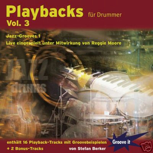 Playbacks für Drummer Volume 3 von Tunesday Records Groove it