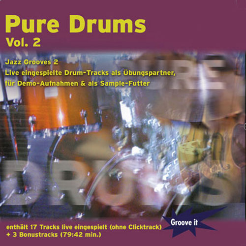 Tunesday Records Groove it: Pure Drums Vol. 2