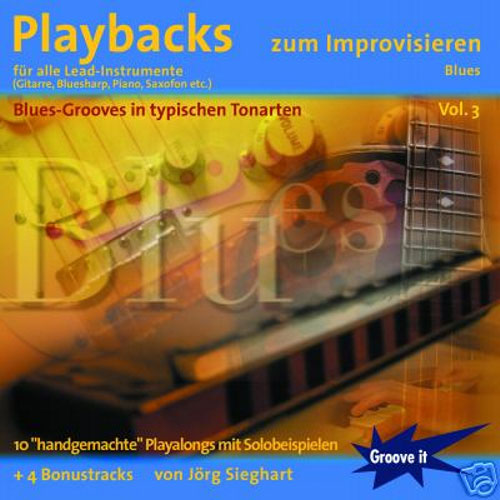 Playbacks zum Improvisieren Volume 3 von Tunesday Records Groove it